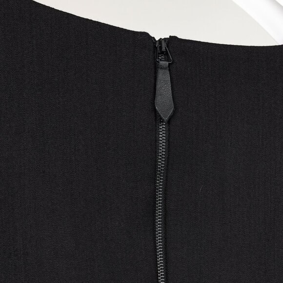 Annette Gortz Calla Black Long Sleeve Shift Dress - Picture 10 of 11